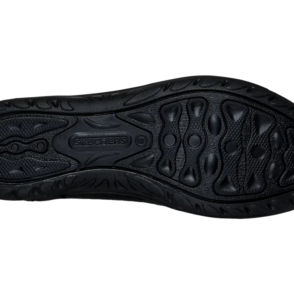 NWT Skechers Women's Reggae Fest Willows Black Slip-On Shoes 9.5 - Picture 5 of 11